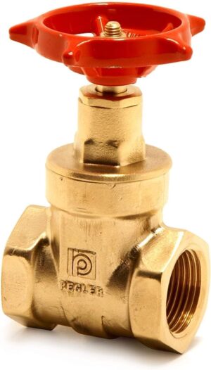 Pegler 2.5" Brass Gate Valve