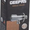 Geepas Angle Valve GSW61080 1/2 inch Chrome Plated Plumbing Solution UAE - Application View 4