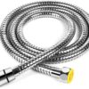 Rubik 1.5 Meter Stainless Steel Braided Hose Hot Cold Water Flexible Plumbing Pipe 1/2inch for Bathroom Kitchen Sink Water Inlet Hoses Suitable for Toilet Taps Water Heaters - View 2