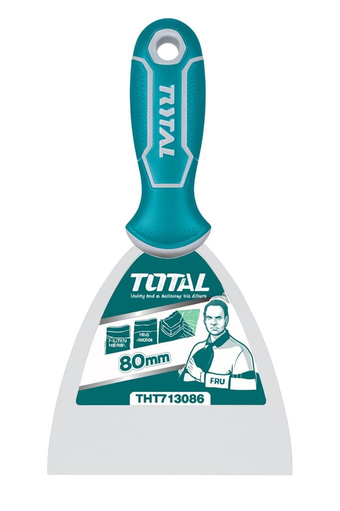 Total THT8310026 4 Inch Carbon Steel Putty Trowel