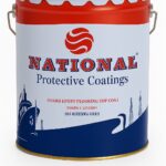 National Guard Epoxy Flooring Topcoat RAL7001 18L