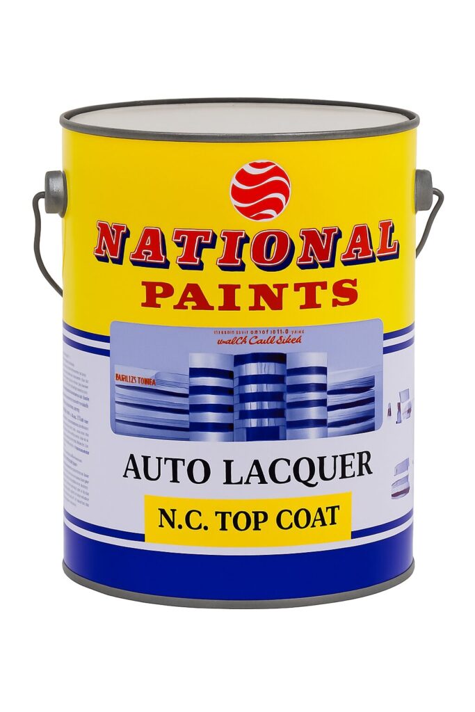 National Paints 4L NC Auto Lacquer Top Coat 345