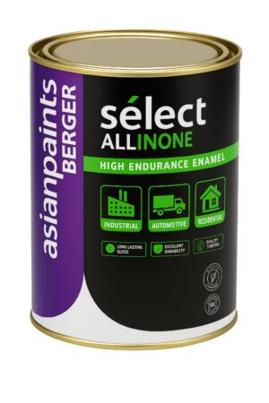 Asian Paints Berger Select All In One Enamel 900ml - 815 Cream.
