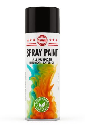 Asmaco 400ml All Purpose Spray Paint - Black