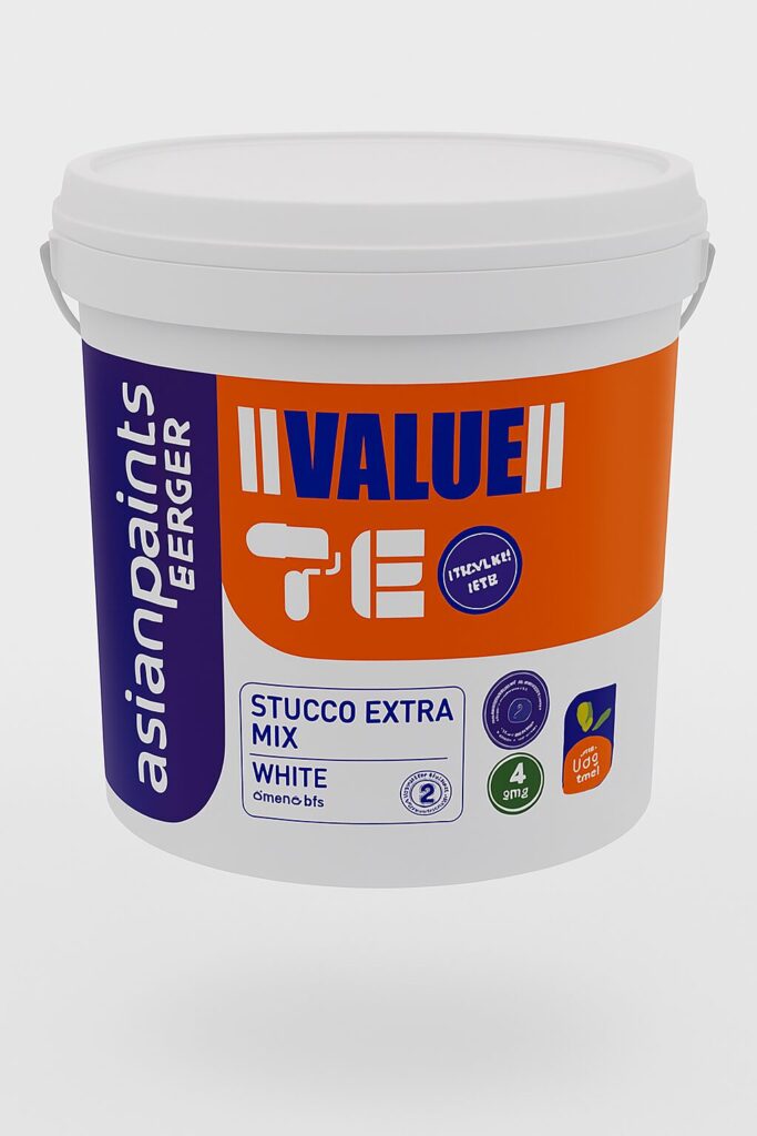 Asian Paints Stucco Extra Mix Filler 18L - White