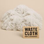 All-Purpose Cotton Waste Rags - White - Per Bundle