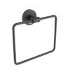 Towel Ring Square with Round Flange View 3