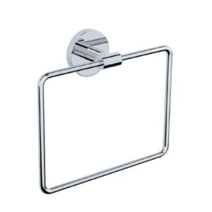 Jaquar (ACN-CHR-1121N) Square Towel Ring - Chrome