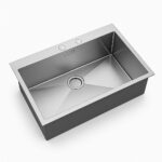 Milano - 450 x 450 x 190mm Stainless Steel Kitchen Sink