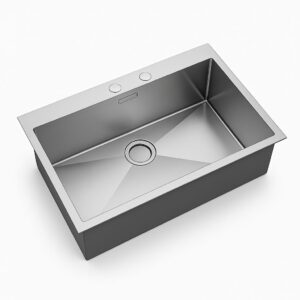 Milano - 450 x 450 x 190mm Stainless Steel Kitchen Sink