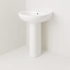 Milano ON-0013 140500200364 Wall Hung Wash Basin - White