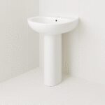 Milano ON-0013 140500200364 Wall Hung Wash Basin - White