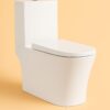 Milano Eco -Trap Water Closet with Tank - White - 140500100444 S - View 2