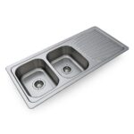 Milano -1140 x 480 x 180mm Stainless Steel Inset Kitchen Sink