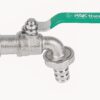 Raktherm 1/2" Silver Coated Hose Garden Tap - View 2