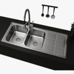 Milano - 600mm Lay On DB/SD Kitchen Sink