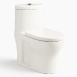 Milano S-Trap Water Closet With Tank - White 1058 140500100100