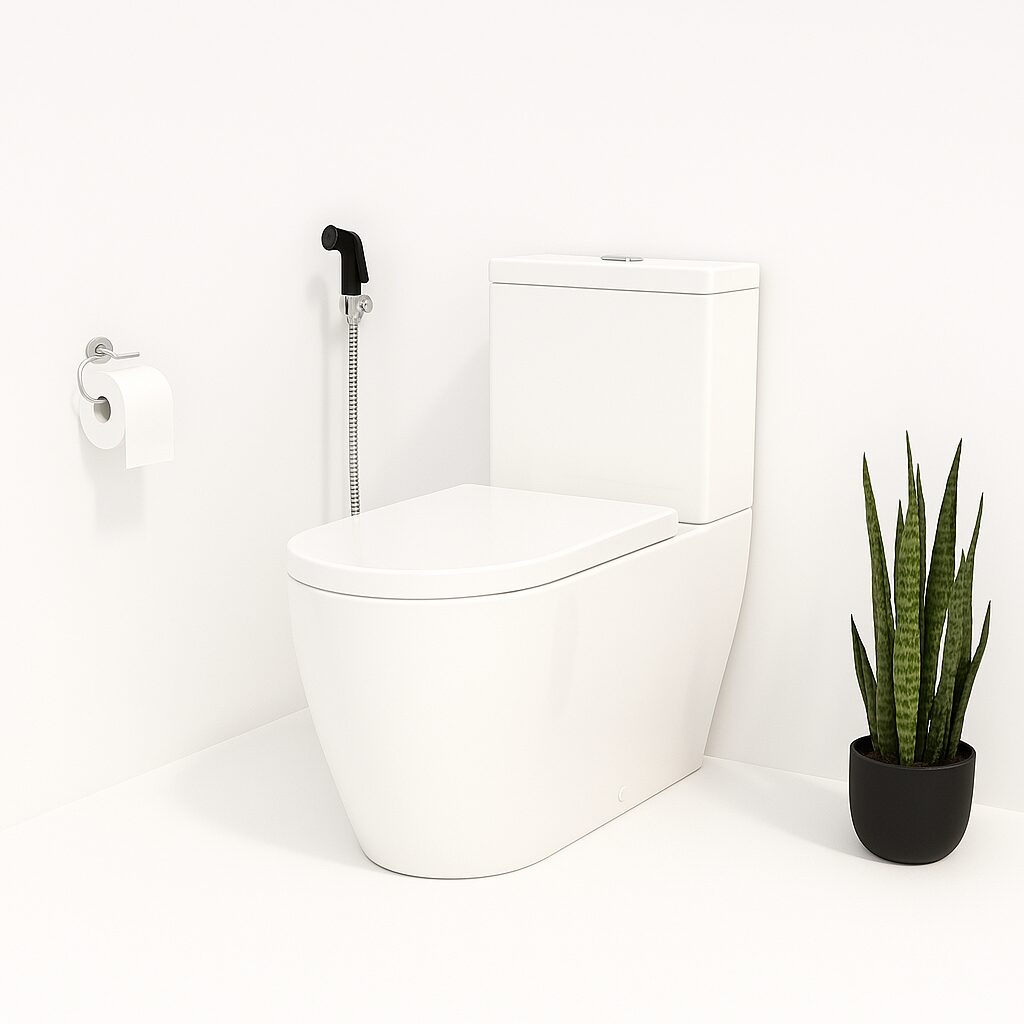 Milano 2062 (1738) 140500100356 Water Closet with Tank - White