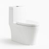 Milano 828A 140500100265 250mm S-Trap Water Closet - White