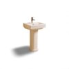Milano Ece Nirvana Wash Basin with Pedestal - 2 Pcs View 2
