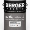 Asian Paints Berger Weathercoat Luxacryl High Gloss 18L Black
