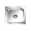 Milano - 490 x 440 x 200mm Stainless Steel Kitchen Sink - View 2