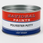 National Paints Light Weight Polyester Putty - Matt Grey