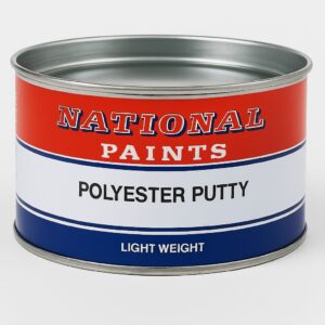 National Paints Light Weight Polyester Putty - Matt Grey