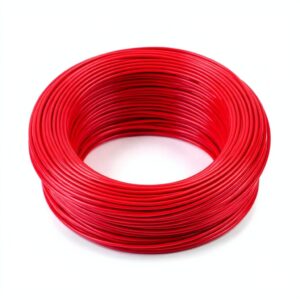 Oman 6mm x 100 Yard PVC Single Core Cable - Red