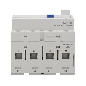 Hager 10A 1Pole 6Ka Miniature Circuit Breaker (MCB) - 63a-30ma