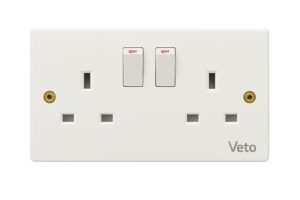 Socket Veto 13A Double
