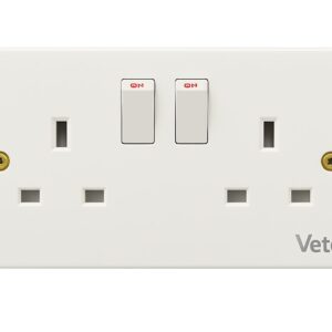 Socket Veto 13A Double