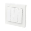 ABB 4 Gang 1 Way 10Amp Switch, Inora BL104, White - View 3