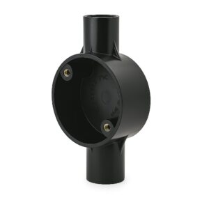 2 Way PVC Circular Box 20mm