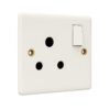 Veto 15A 1 Gang Round Pin Switch Socket - View 2
