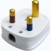 ADMORE 15A Round 3 Pin Plug White NV1153 - View 2