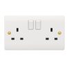 MEM 13A Double Socket Outlet