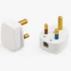 ADMORE 15A Round 3 Pin Plug White NV1153