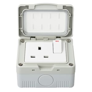 Selex IP55 13A Waterproof Single Socket