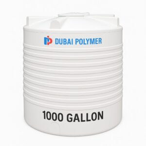 Dubai Polymer 1000 Gallon 3 Layer Vertical Water Tank
