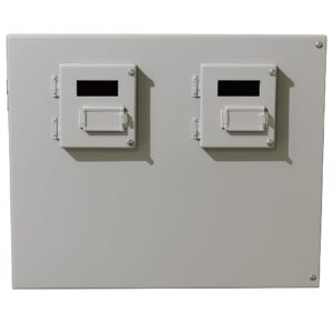 Premium Electrical Double Meter Box with Weatherproof Design