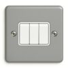 MK 10A 3 Gang 2 Way Switch