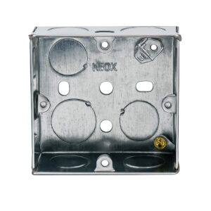Neox 3 x 6 Gi Switch Socket Box