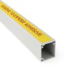 PVC Cable Trunking With Sticker -38 x 25mm View 3
