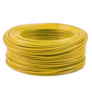 National Single Core Cable 4mm - Yellow