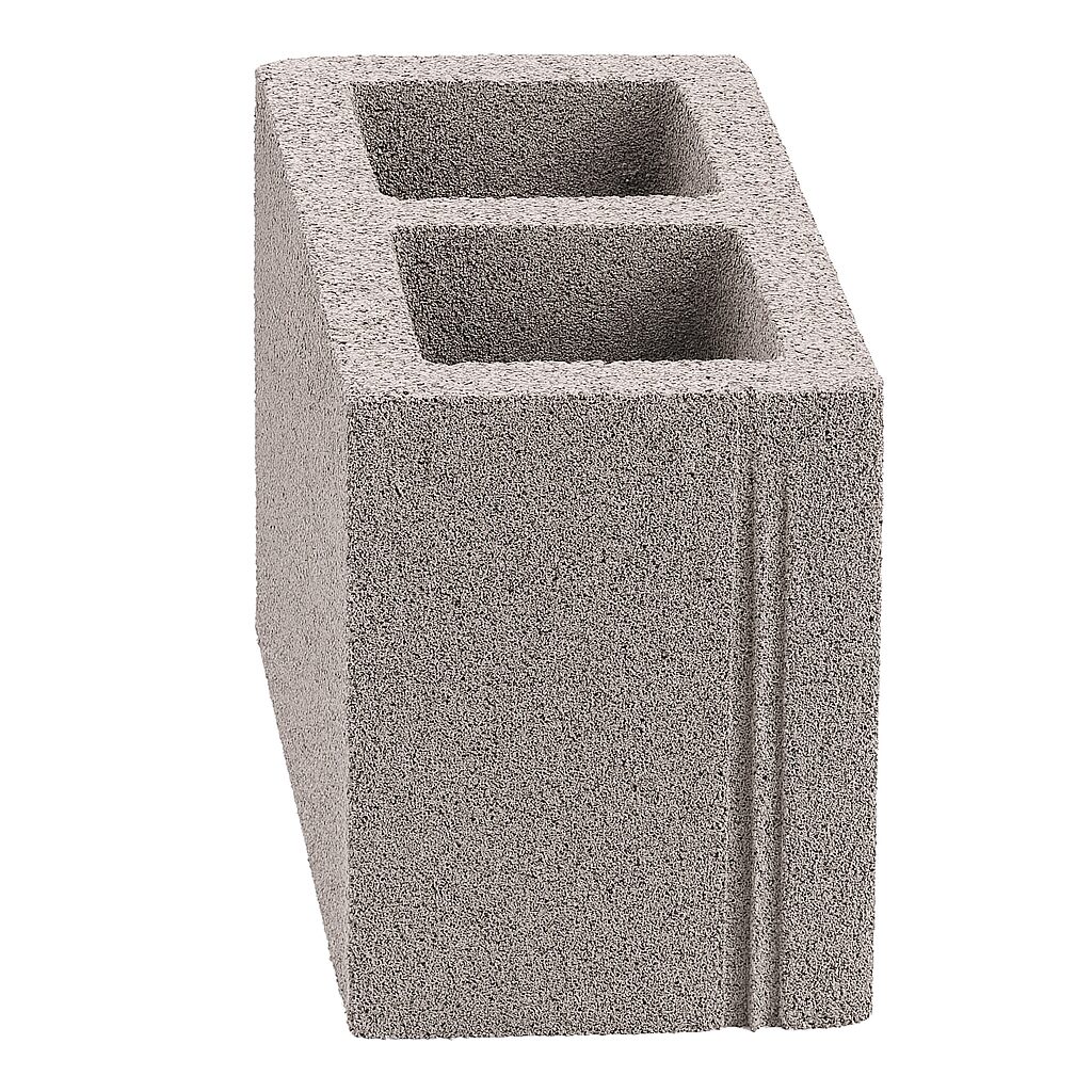 Premium Hollow Block Bricks - Pack of 50 - 8-inches