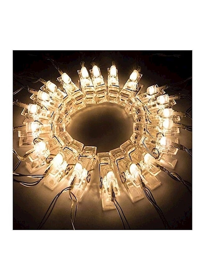 Generic 20-Led Photo Clips Strings Gold | Best Price UAE | Dubai, Abu Dhabi