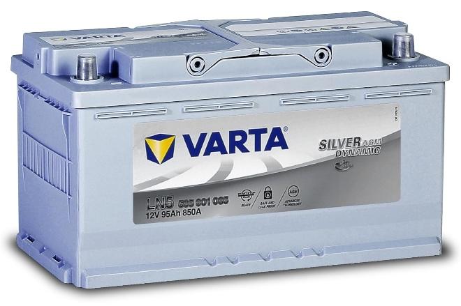 Varta G14 Silver Dynamic AGM Battery 12V 95Ah 850A