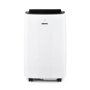 Geepas Portable Air Conditioner GACP1220CU | 12000 BTU Cooling Capacity | 3-in-1 Mode  | Digital Display| Remote Control | Dehumidifier & Timer Function | 1 Year Warranty
