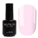 Gel polish Komilfo Deluxe Series D033 (light, lilac-pink, enamel), 15 ml